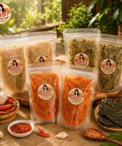 (Combo 6 bịch Mix vị) 2 bánh tráng sa tế + 2 bánh tráng rong biển + 2 bánh tráng muối tỏi