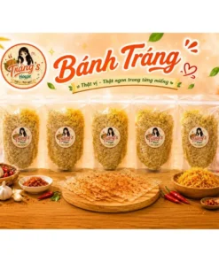 Combo 5 bịch Bánh Tráng Rong Biển Chà Bông